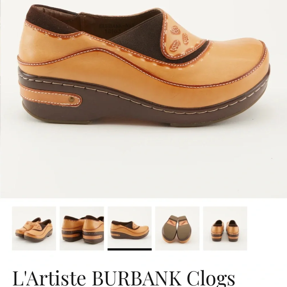 L’Artiste ‘Burbank’ Clogs - Picture 8 of 8